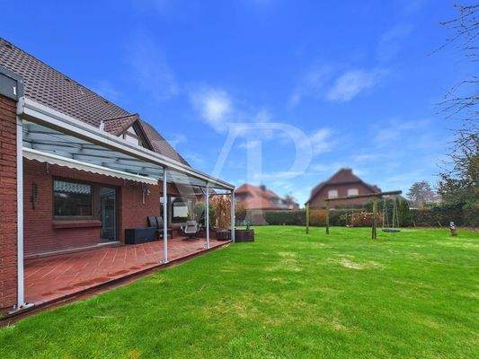 Großer Gartenbereich