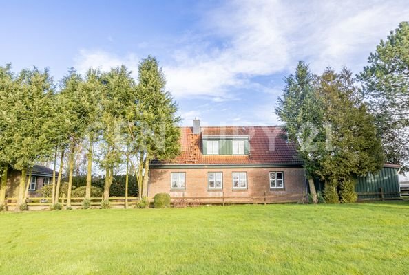 Rückansicht des Hauses
