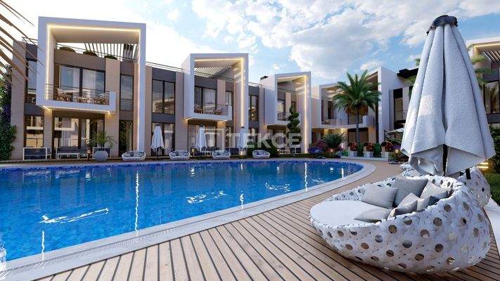 Flats in a Modern Complex in North Cyprus Lapta