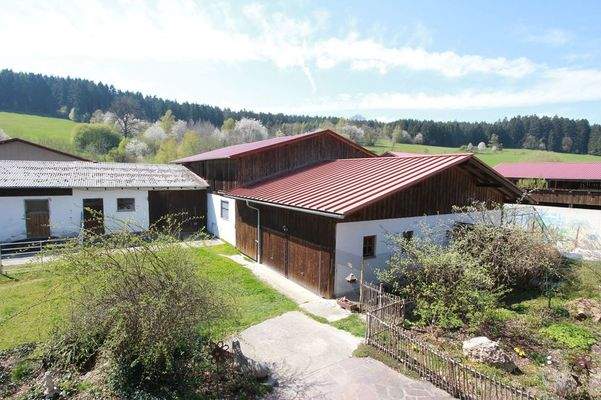 Blick in den Innenhof