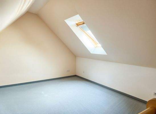 Schlafzimmer entmöbliert