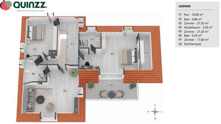 Grundrisse_Strandweg 13 1 OG