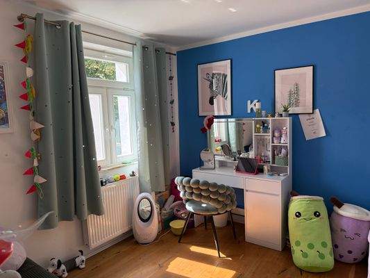 Kinderzimmer mit Blick auf den Schlossweiher