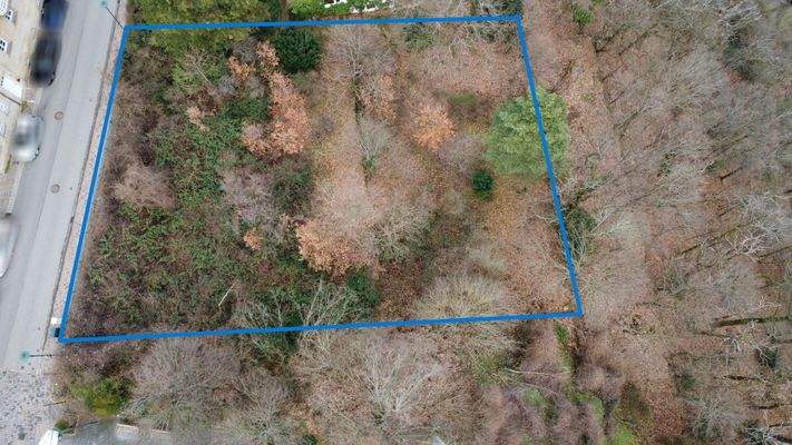 Luftaufnahme Grundstück - Nah