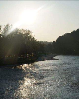 die Isar ganz In der Nähe