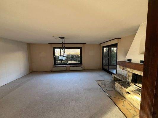 WohnEsszimmer EG mit Kamin