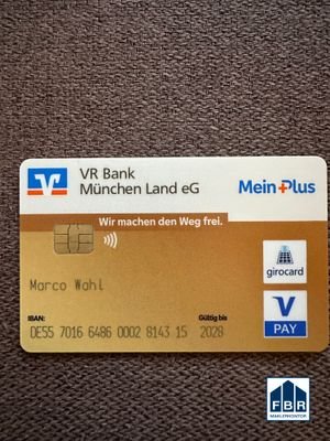 Bankverbindung Marco Wahl