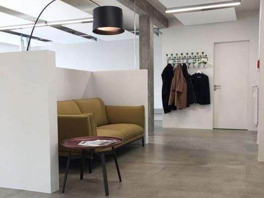 Eingang eingerichtet