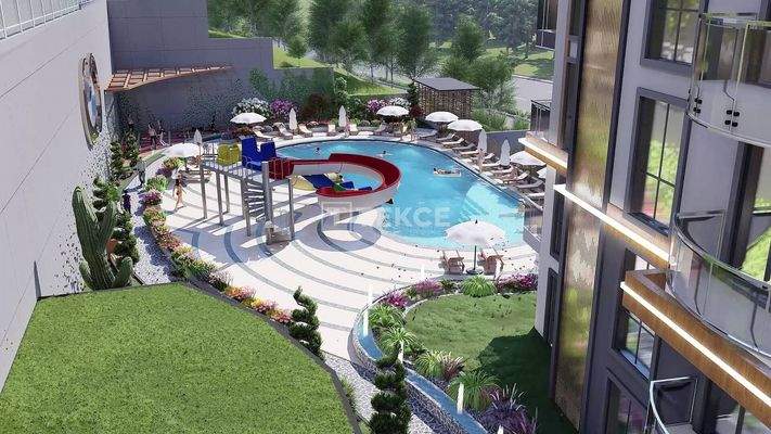 Flats within Complex in Tranquil Location in Alanya
