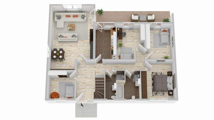 Wohnbeispiel: Erdgeschoss