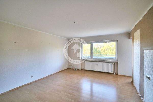 Der Wohn-/ Essbereich 