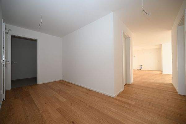 Geräumige Garderobe