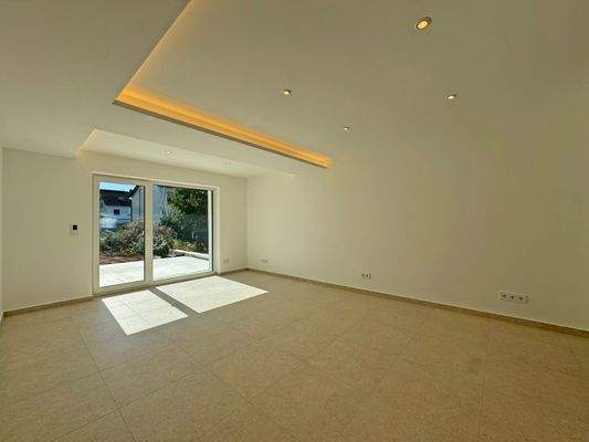 Das helle Wohnzimmer