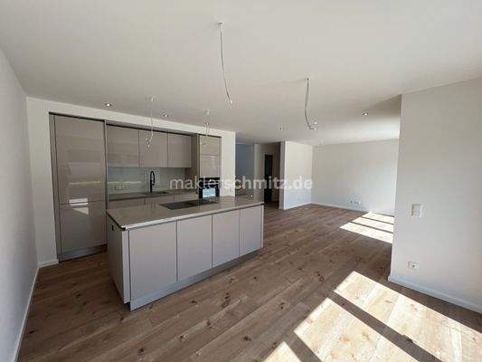 Wohn- Essraum Küche Ansicht 3