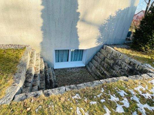 Lichtschacht Hobbyraum