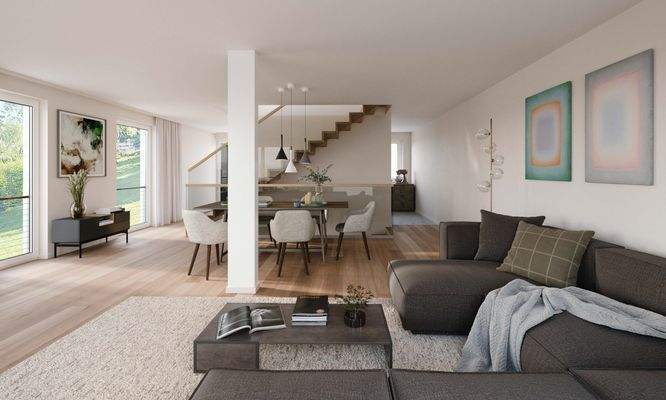 wohnzimmer nach innen