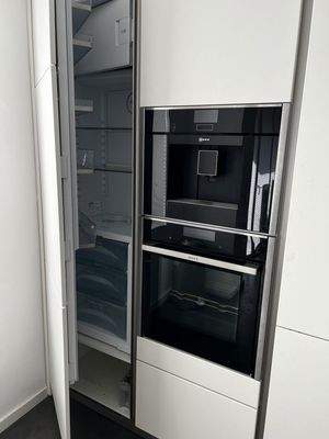 Kaffeemaschine in der EBK