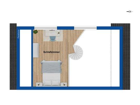 Grundriss Dachgeschoss