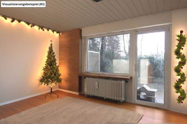 wie auch das Schlafzimmer