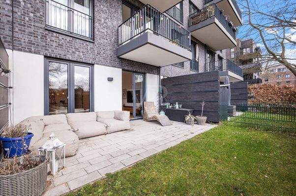 Gartenblick nach Osten