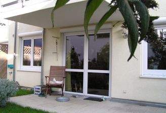 Terrasse mit Balkon