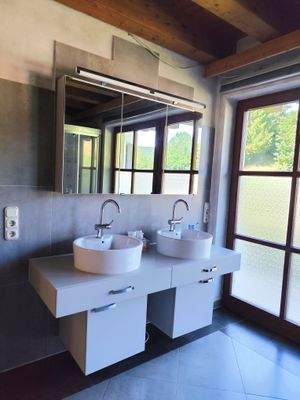 EG Bad Doppelwaschbecken