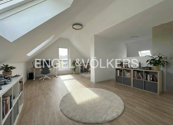 Einrichtungsbeispiel Dachstudio