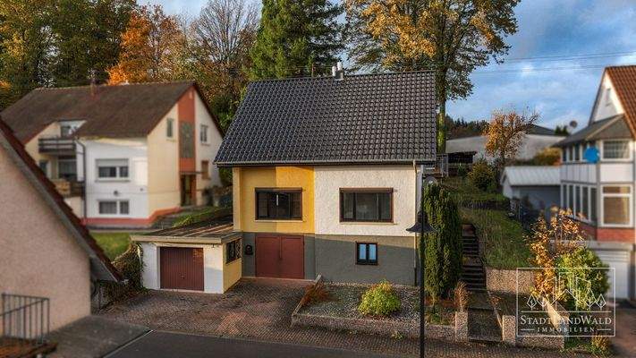 Luftbild Straßenansicht