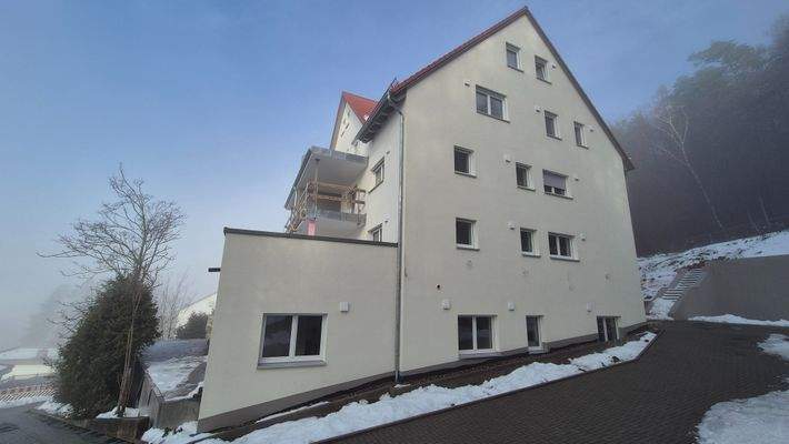 Außenfassade Gibelseite Januar 2026