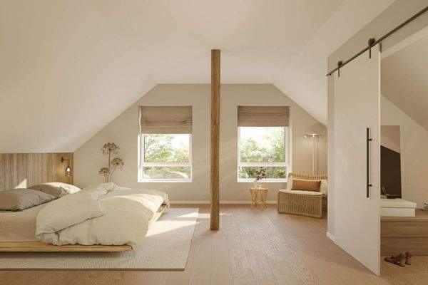 Visualisierung Schlafen mit Ankleide