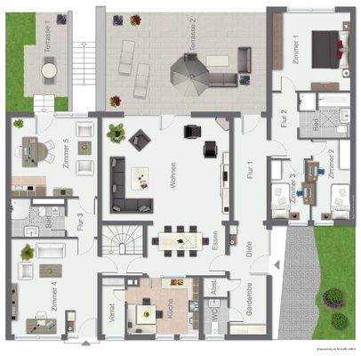 Grundriss Erdgeschoss