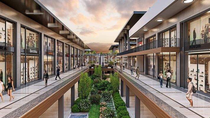 1-Bedroom Apartments in a Mall-Concept Complex in Ankara