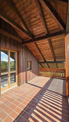 Balkon beim Schlafzimmer