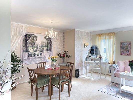 Blick in den Essbereich