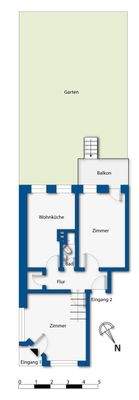 Grundriss (Wohnung 1)