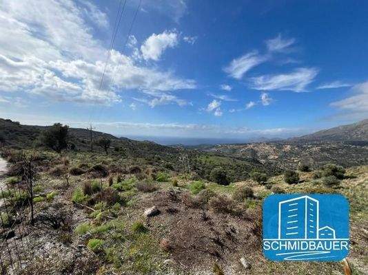 Kreta, Saktouria: Extra großes Grundstück mit erstaunlichen Investitionsaussichten zu verkaufen