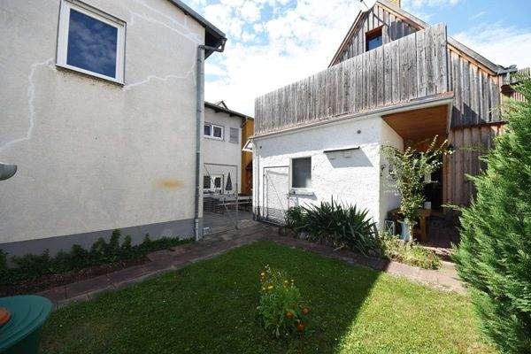 Garten Richtung Innenhof