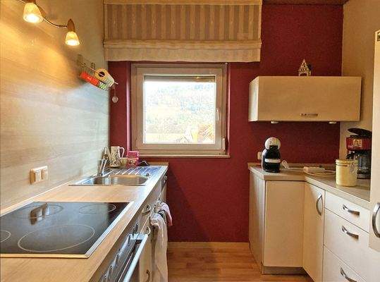 Küche im Obergeschoss