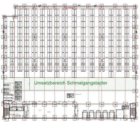 Barbing Halle, Barbing Hallenfläche