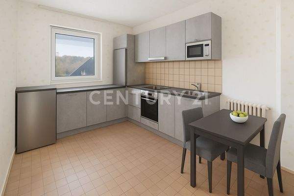 OG-Küche visualisiert – moderne Küchenidee zur Inspiration