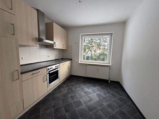 Küche mit Einbauküche