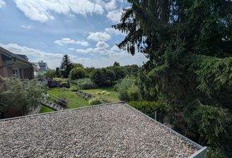 Blick aus dem Obergeschoss