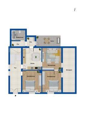 Grundriss Erdgeschoss