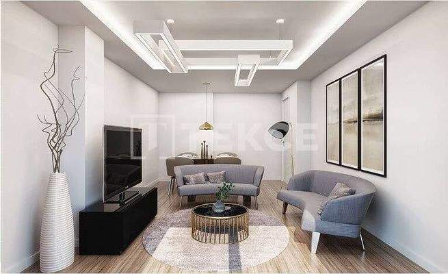 Apartments for Sale in a Family Concept Project in Eyüpsultan