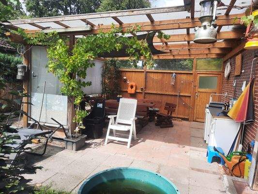 Überdachte Terrasse