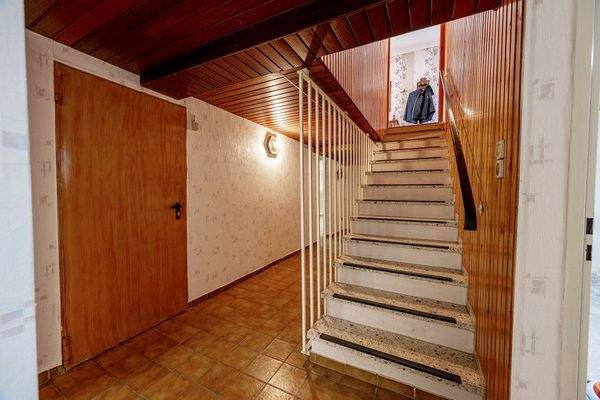 Treppenaufgang in das Erdgeschoss