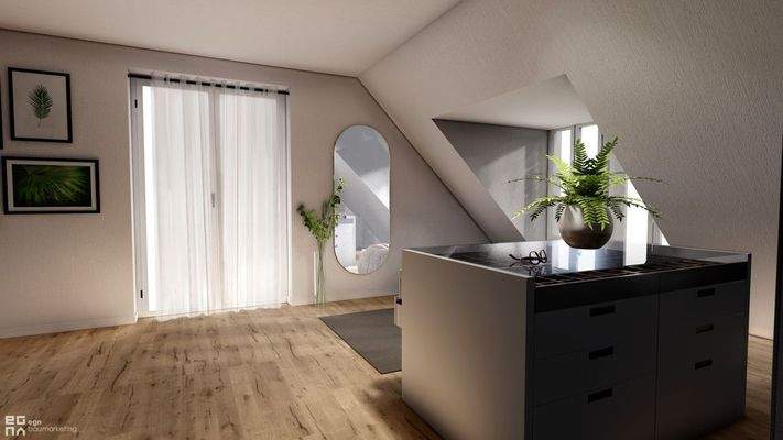 Schlafzimmer Dachgeschoss