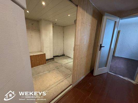 Abstellkammer im Flur OG