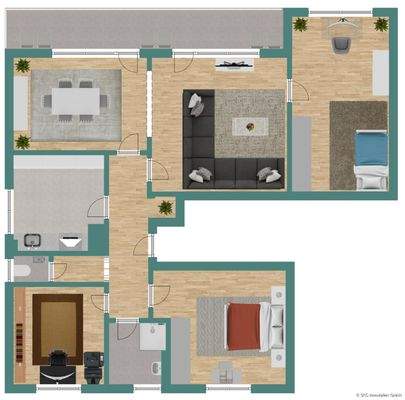 Grundriss Skizze 1.Obergeschoss