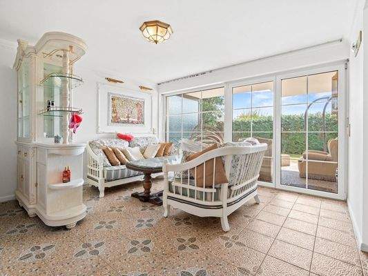 Sitzecke im Wellnessbereich